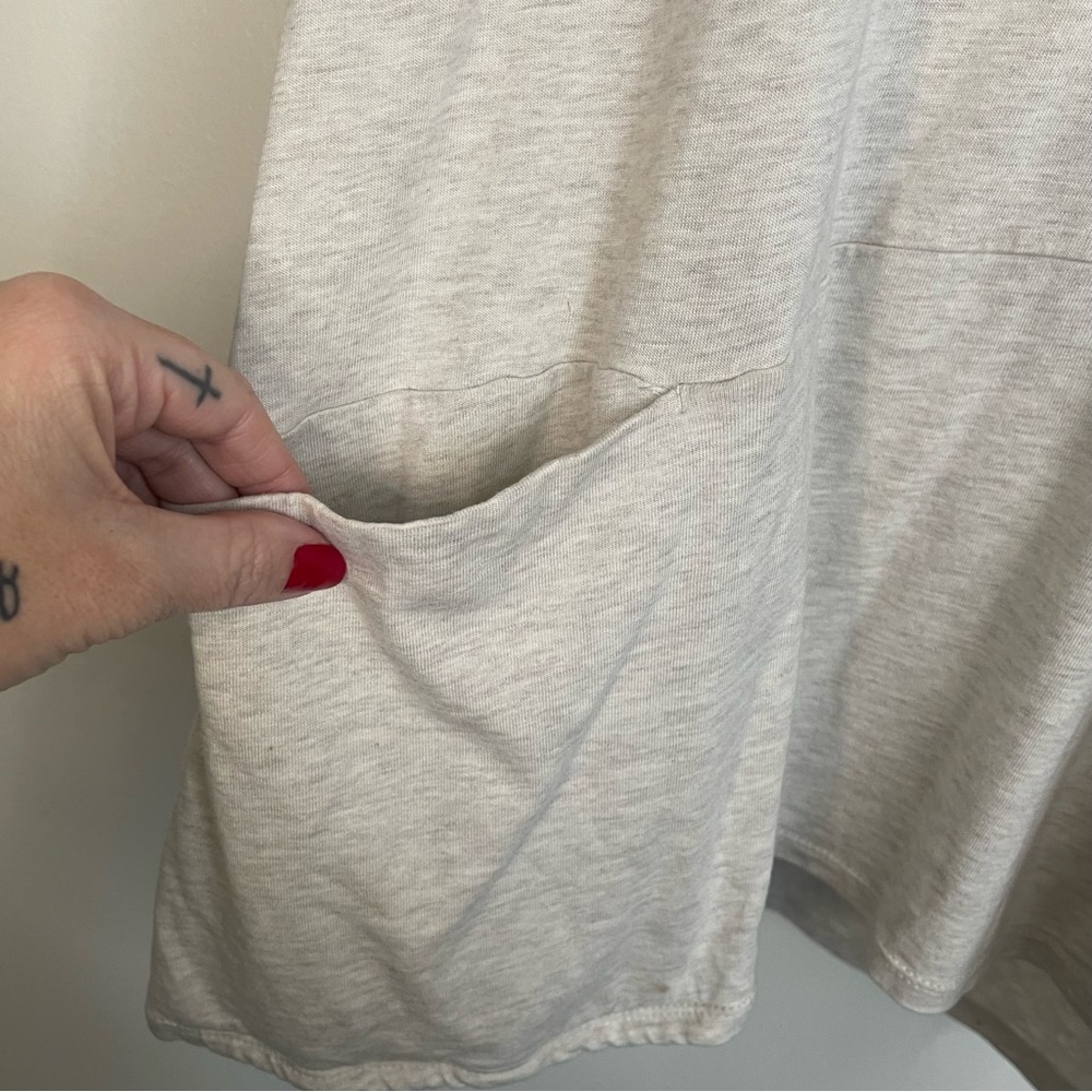 Purejill Classy Casual Cream Long Sleeve Tunic - Picture 2 of 5